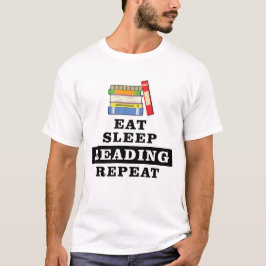 Rolig läsdesign t shirt