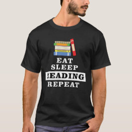 Rolig läsdesign t shirt