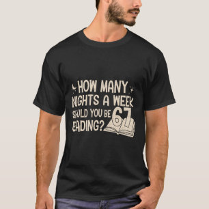 Rolig läsning 67 Sex sju meme engelsklärare Bo T Shirt