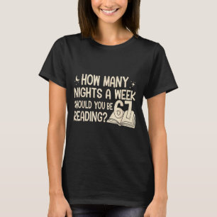 Rolig läsning 67 Sex Sju Meme Englieacher Bok L T Shirt