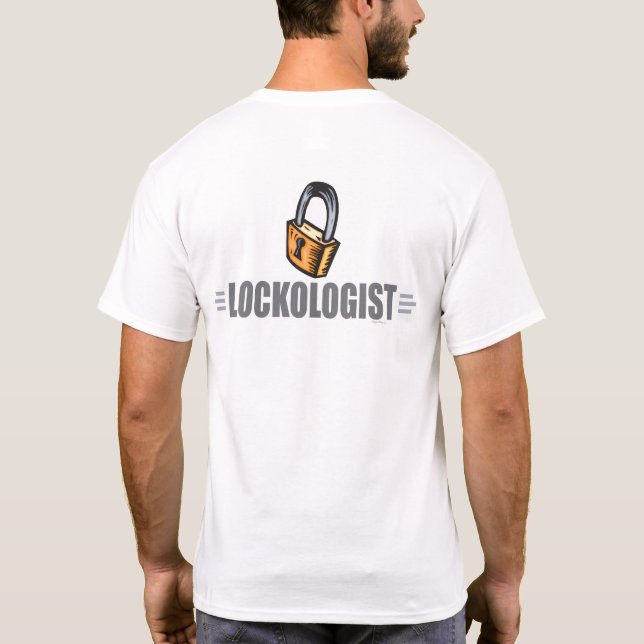 Rolig Låssmed T-shirt (Baksida)