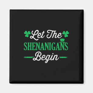 Rolig Låt Bushen Börja För St Patricks Da Magnet