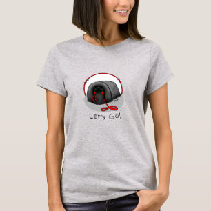 Rolig Låt oss gå! på en promenad Pekingeserhund (s T Shirt
