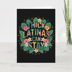 Rolig latinsk stolthet Tjocka latinor kan stanna K Kort