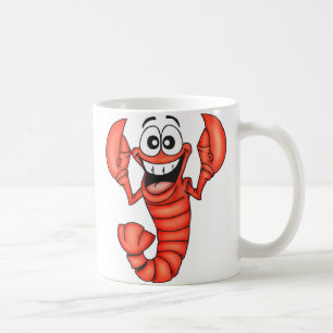 Rolig le hummer kaffemugg