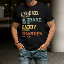 Rolig Legend Make Husbonde Pappa Farfar Anpassad P