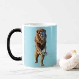 Rolig Lejon Discgolf-mugg Magisk Mugg