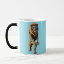 Rolig Lejon Discgolf-mugg Magisk Mugg