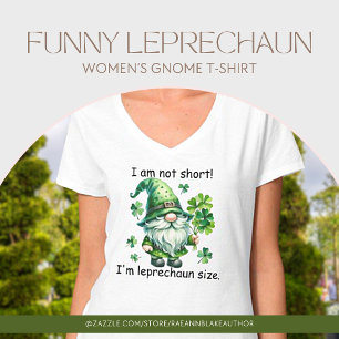 Rolig Leprechaun Gnome T-Shirt
