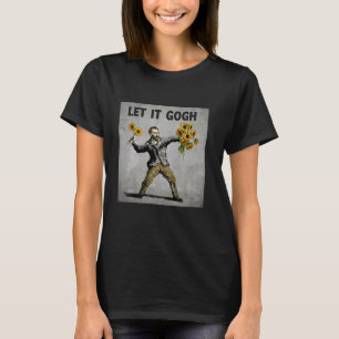 Rolig Let It Gogh Vincent Van Gogh Stjärnnatt Di T Shirt