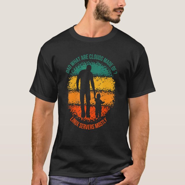 Rolig Linux Datorprogrammerare Mjukvaruutvecklare T Shirt (Framsida)