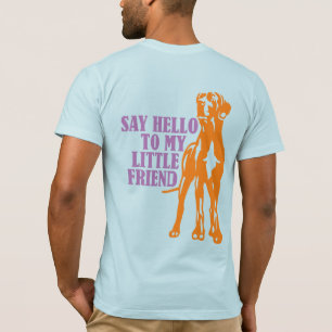 Rolig Liten Great Dane T-Shirt