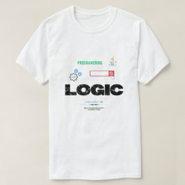 Rolig Logik Kodningsläge På Programmering T Shirt