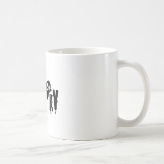 Rolig Logotyp T-Shirt för Tecknad Karaktär Kaffemugg