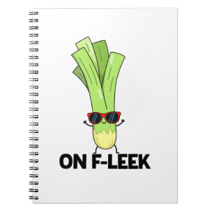Rolig Lök Puns På Punkt Anteckningsbok