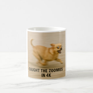 rolig löpande hundmugg kaffemugg