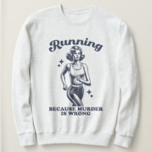 Rolig Löpning För Att Mord Är Fel Retro