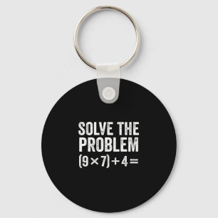 Rolig Lös Problemet 67 Meme Sex Sju  Nyckelring