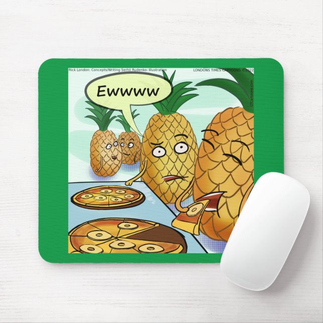 Rolig LTCartoons Ananas Pizza Serie  Musmatta (Med mus)