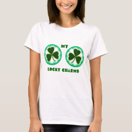 Rolig LUCKY CHARMS Dam-T-Shirt Tee Shirt