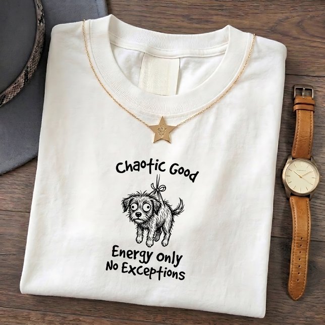 Rolig Luddig Valp Grafisk T-Shirt (Skapare uppladdad)