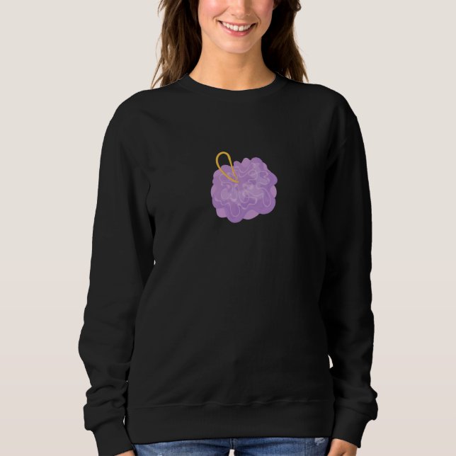 Rolig Luffarskumklänning Lila Luffa T Shirt (Framsida)