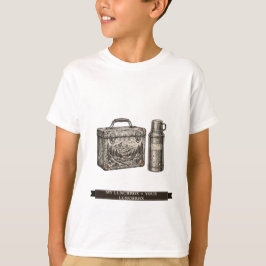 Rolig lunchlåda för barn "Min lunchlåda är bättre" T Shirt