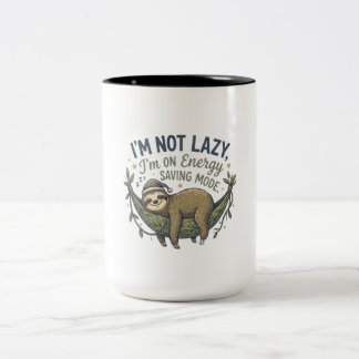 Rolig Lutfisk Kaffe Mugg | Energisparläge Lutfisk