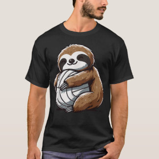 Rolig Lutfisk-Volleyboll Lat Lutfisk Med Volleybol T Shirt
