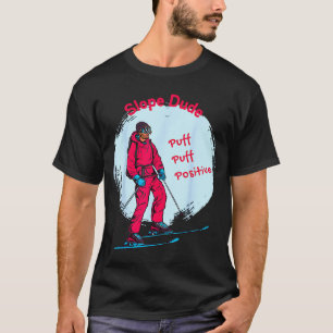 Rolig lutning kille Algebra Geometri Mellanstadiet T Shirt
