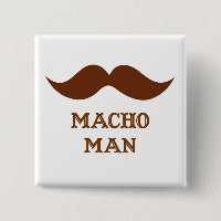 Rolig Macho Man Moustache