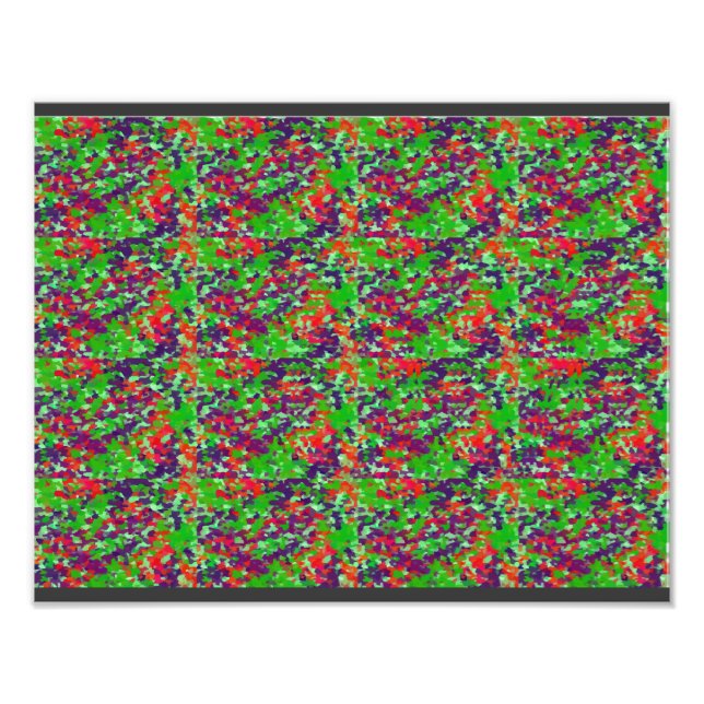 Rolig Magic Eye 67 Affisch Fototryck (Framsidan)