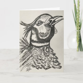 Rolig Magnipheasant Utomhus Fars Dag Kort