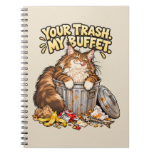 Rolig Maine Coon Katt - Din Soptunna Min Buffé