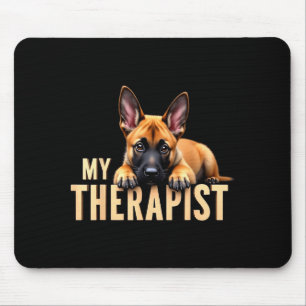 Rolig Malinois-valp Min Therast Belgisk Shepherd D Musmatta