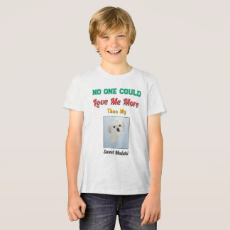 Rolig Malshi-valp Kärlek T Shirt