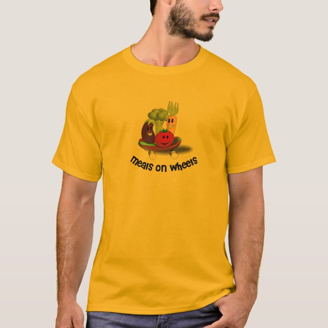 Rolig måltider på hjul tee shirt (Framsida)