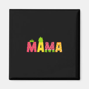 Rolig Mama Fruitarian Älskare Sommar Nana Frukt Sk Magnet