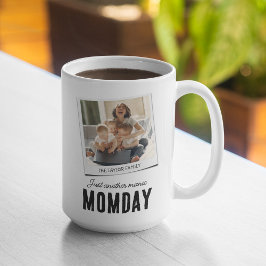 Rolig mamma 2 fotogåva Två-Tonad mugg
