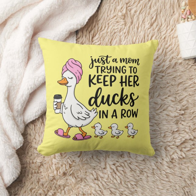 Rolig mamma ankor word konst  kudde (Filt)