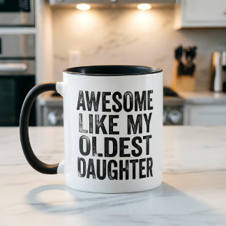 Rolig mamma fantastisk som min äldsta dotter mugg