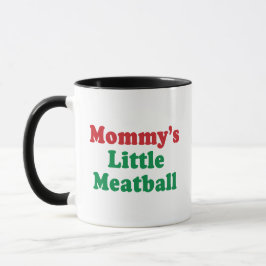 Rolig Mamma Liten Köttbulle Mugg