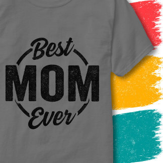 Rolig mamma retro vintage stil citat bästa mamma n t shirt