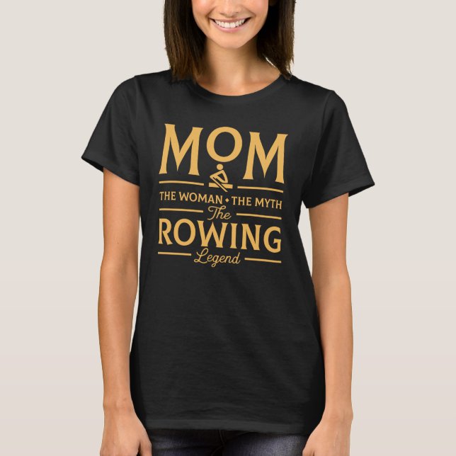 Rolig mamma roddlegenden t shirt (Framsida)