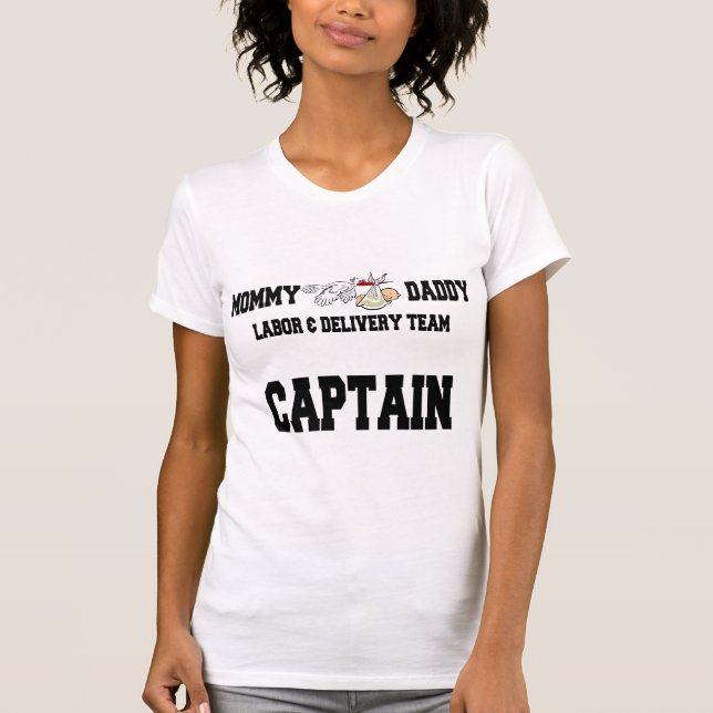 Rolig mamma som är moderskap tee (Framsida)