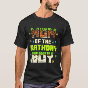 Rolig mamma till födelsedagsgrabben, videospelare t shirt