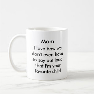Rolig mammakaffemugg kaffemugg
