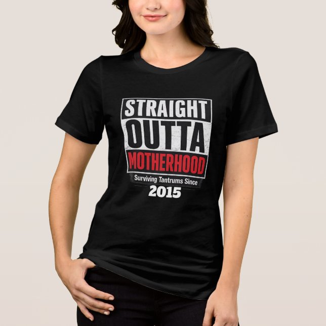 Rolig mammaliv t-shirt (Framsida)