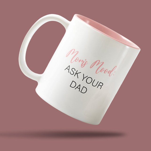 Rolig mammas humör Två-Tonad mugg (Skapare uppladdad)