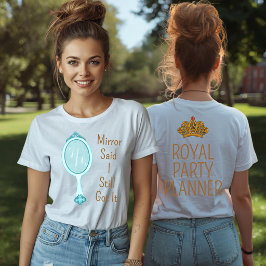 Rolig mammaspegel födelsedags-T-shirt T Shirt